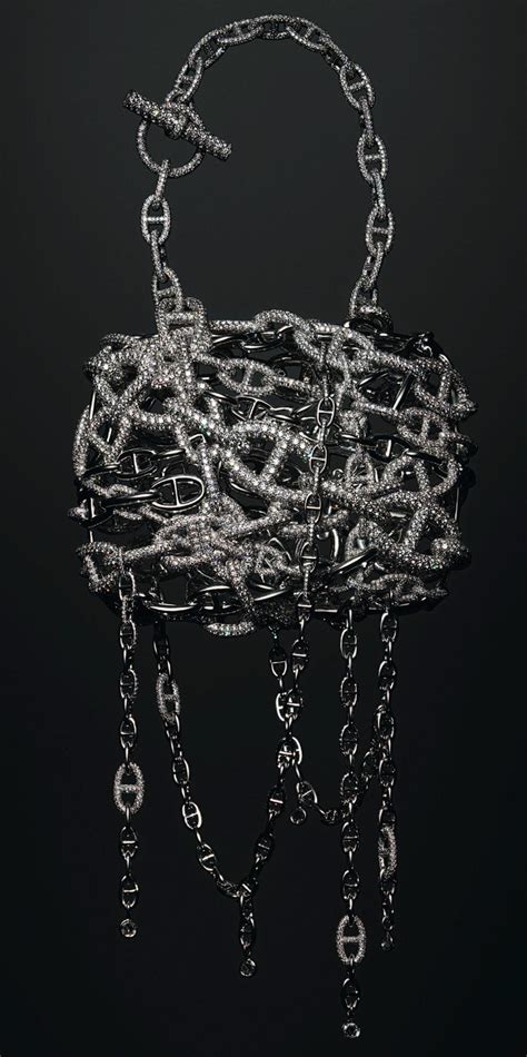 hermes chain ancre bag|Hermes chaine d'ancre necklace.